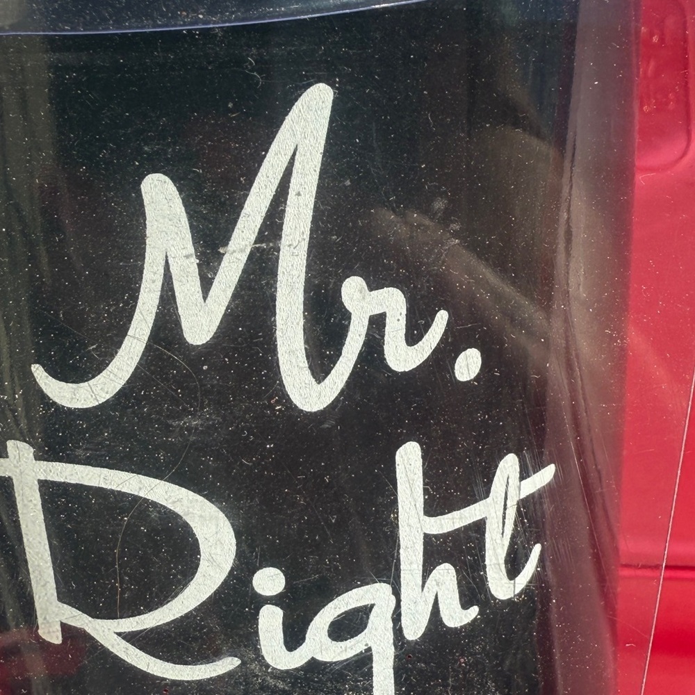 Mrs. Always Right and Mr. Right Mug Set - Black and White - Picture 9 of 10